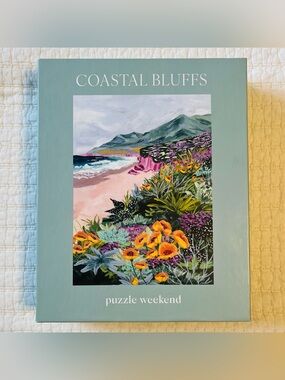 Puzzle Weekend Coastal Bluffs 1000 Piece Puzzle